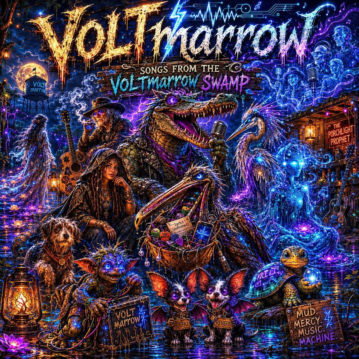 Songs from the VOLTmarrow Swamp album cover